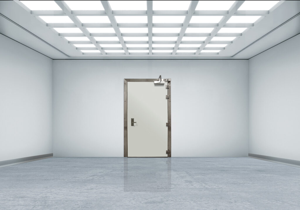 enkele draai branddeur