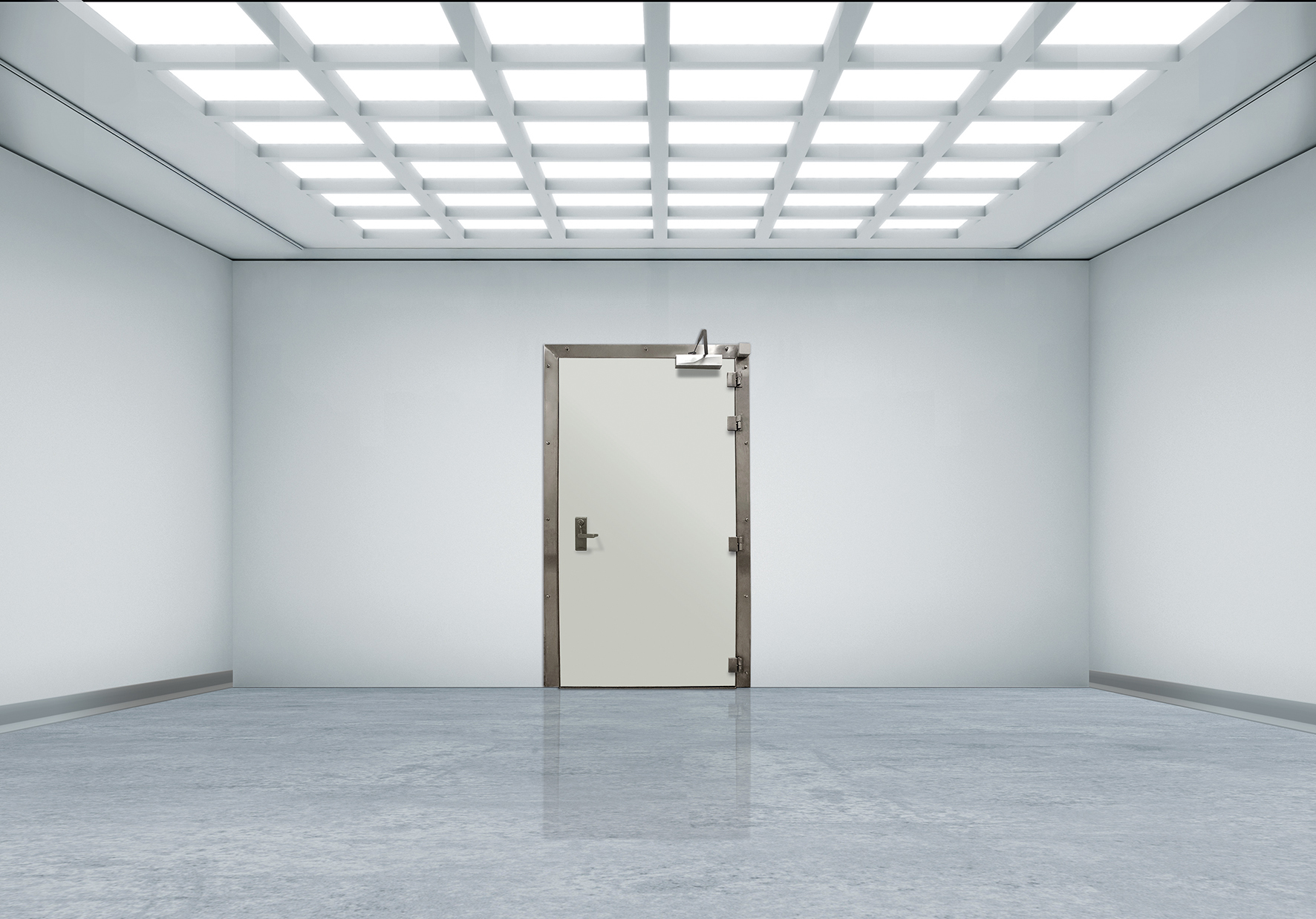 enkele draai branddeur