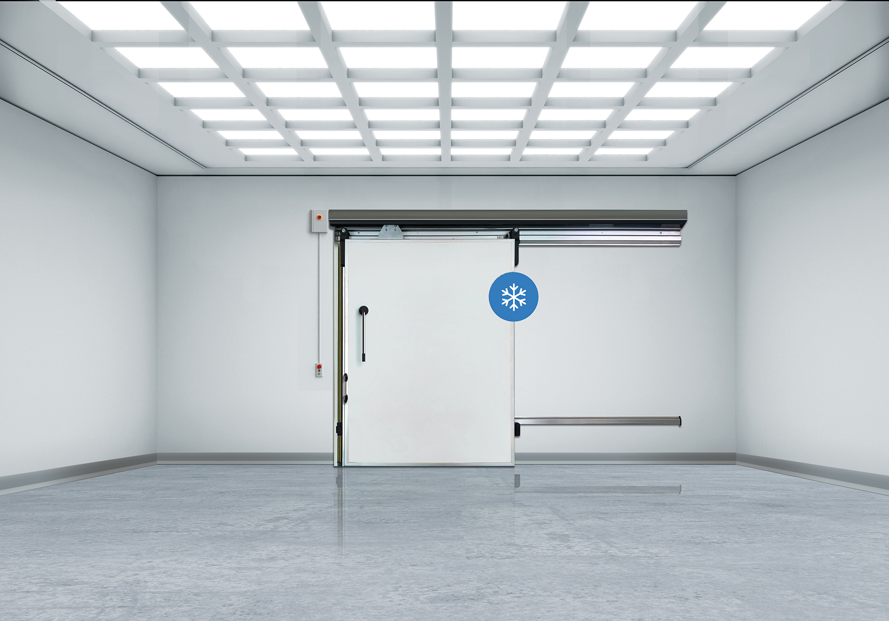 Koelcel of Vriescel auto schuifdeur